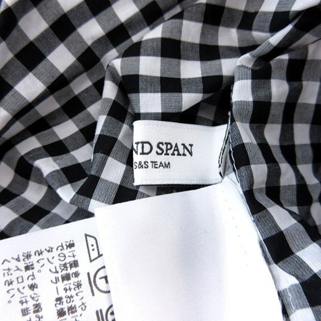 Spick & Span(スピックアンドスパン)のスピック&スパン Spick&Span シャツ ブラウス Vネック ギンガムチェ レディースのトップス(シャツ/ブラウス(長袖/七分))の商品写真