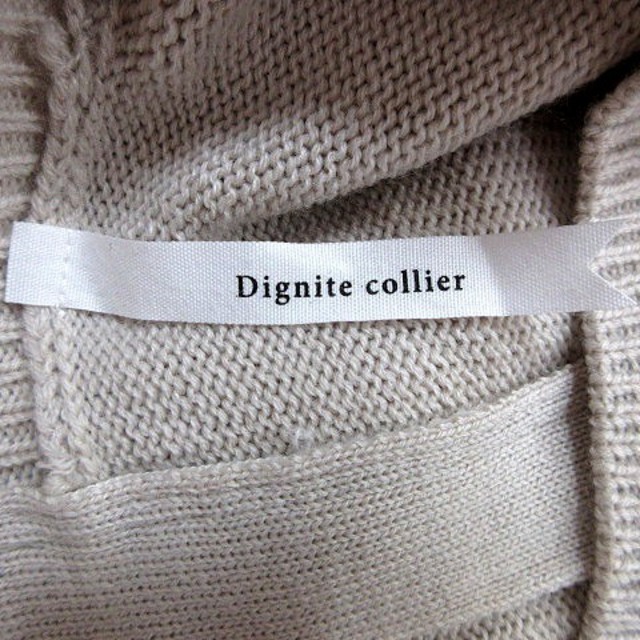 other(アザー)のディニテコリエ Dignite collier ニット カットソー フォックスフ レディースのトップス(ニット/セーター)の商品写真