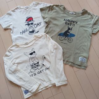 メイクユアデイ(MAKE YOUR DAY)の★Make Your Day キッズTシャツ3枚セット（120cm/130cm）(Tシャツ/カットソー)