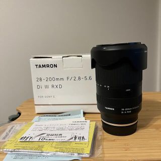 【美品】Tamron 28-200mm F/2.8-5.6 DiIIIRXD (レンズ(ズーム))