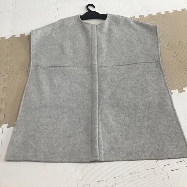 bow.a ボウエー　WOOL VEST　ウールベスト　L.GRAY