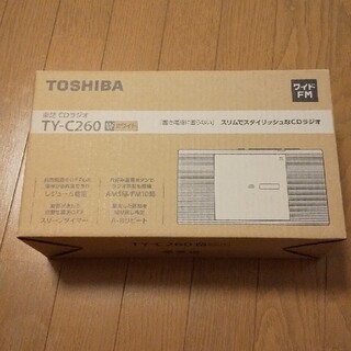 トウシバ(東芝)のTOSHIBA CDラジオ ホワイト TY-C260(W)(ラジオ)