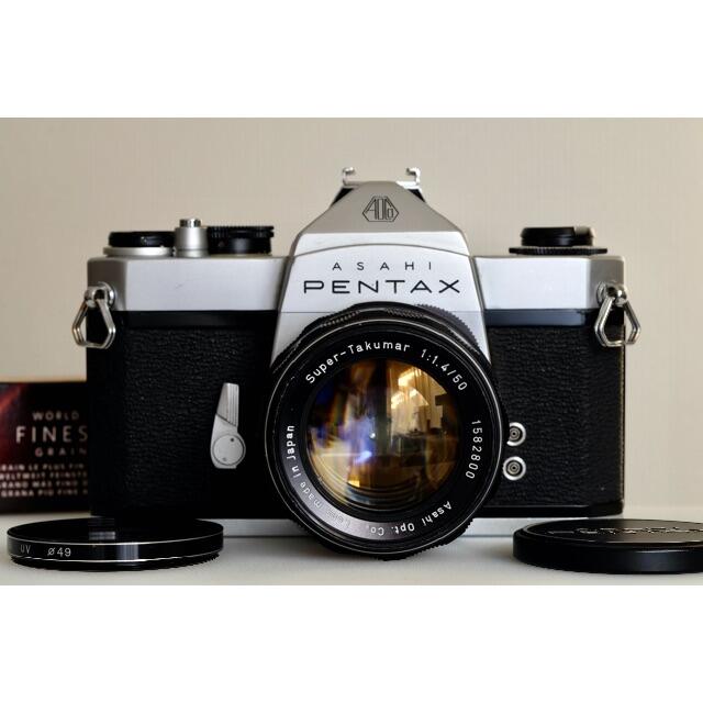 Pentax SL+ 8枚Super-Takumar 1.4/50 美品・試写済