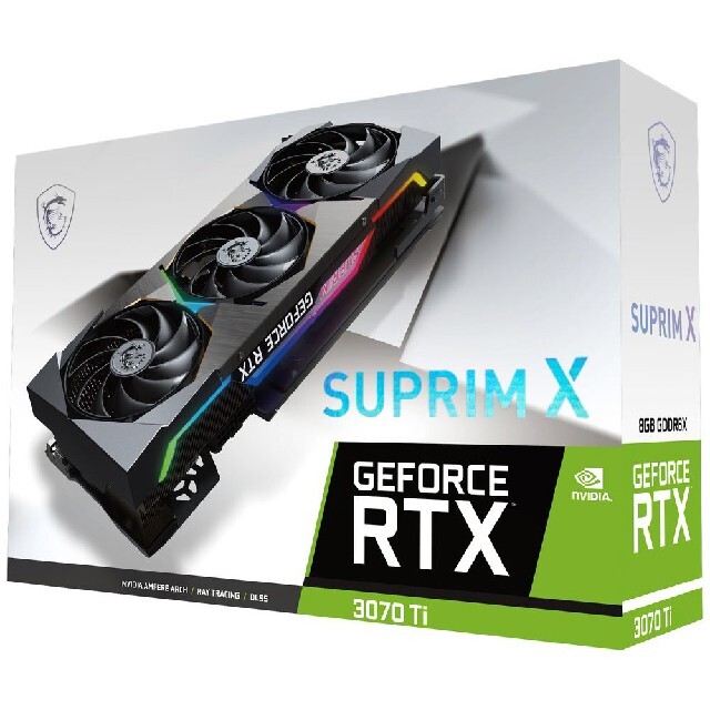 GEFORCEMSI RTX3070ti SUPRIM X