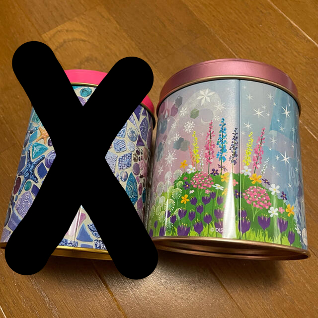 ディズニープリンセス　缶 エンタメ/ホビーのおもちゃ/ぬいぐるみ(キャラクターグッズ)の商品写真