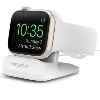 シュピゲン(Spigen)のApple Watchスタンド 全シリーズ対応 充電スタンド チャージ ホワイト(その他)