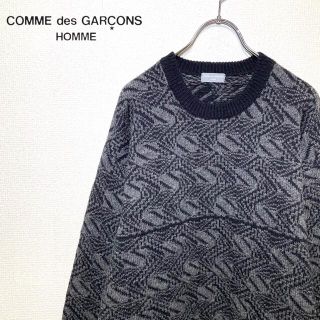 コムデギャルソン(COMME des GARCONS)の古着 COMME des GARCONS HOMME ニット ブラック(ニット/セーター)