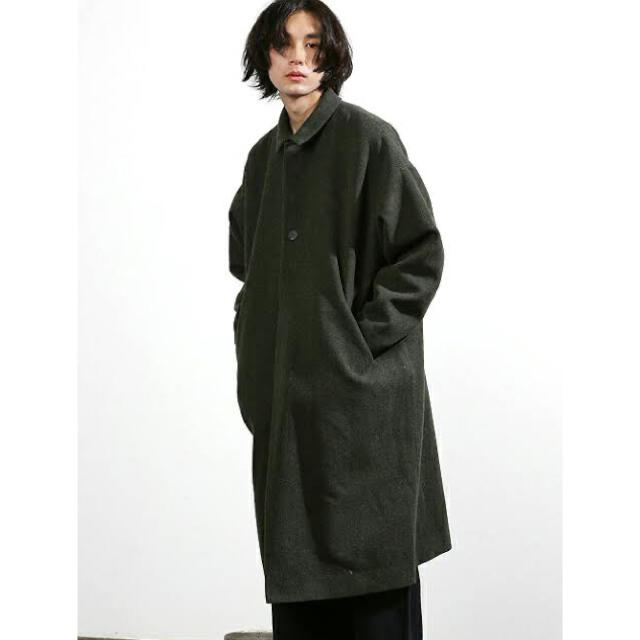Dulcamara モッサーウールビッグコート ステンカラーコート-