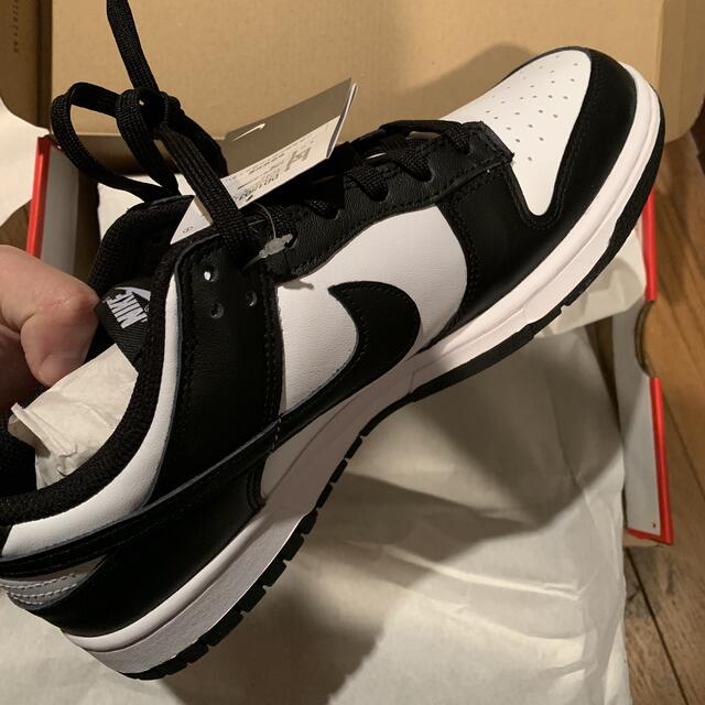 NIKE WMNS DUNK WHITE/BLACK ダンク27.5cm