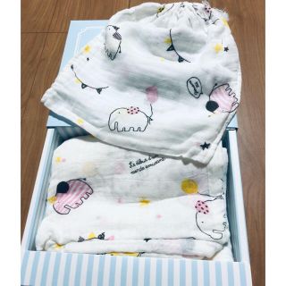 ベベ(BeBe)の新品　BeBe おくるみ　箱なし収納袋つき(おくるみ/ブランケット)