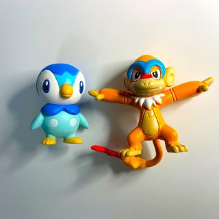 ヨシノヤ(吉野家)のポケモン　ポケ盛　吉野家　ポッチャマ　モウカザル(キャラクターグッズ)