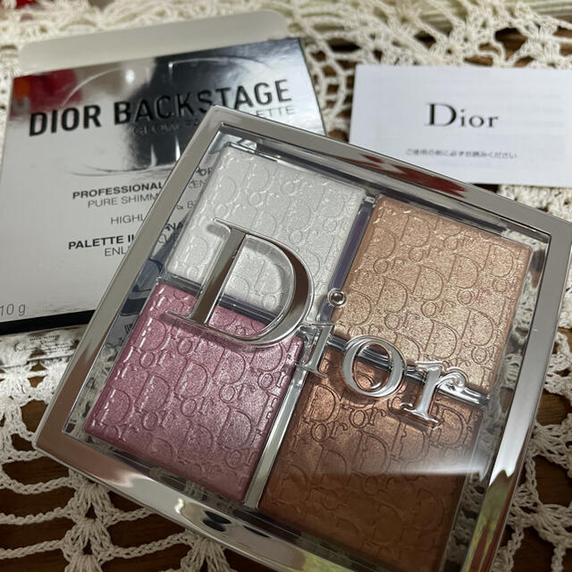 Dior(ディオール)のディオール バックステージ フェイス グロウ パレット 001 コスメ/美容のベースメイク/化粧品(フェイスカラー)の商品写真