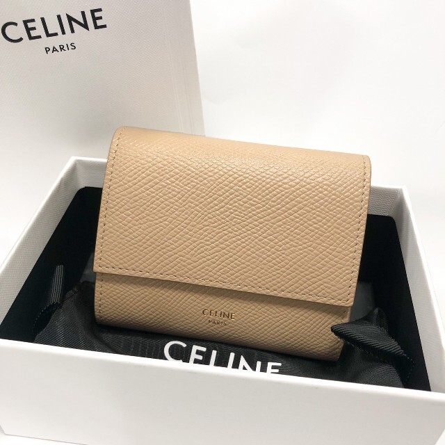 celine - 【未使用激安】CELINE セリーヌ トリフォールド ウォレット 三つ折り財布