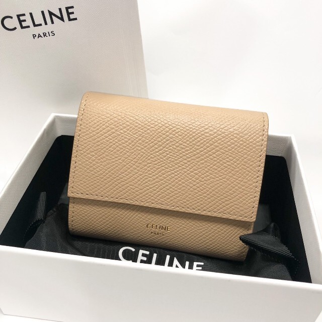 【未使用激安】CELINE セリーヌ トリフォールド ウォレット 三つ折り財布