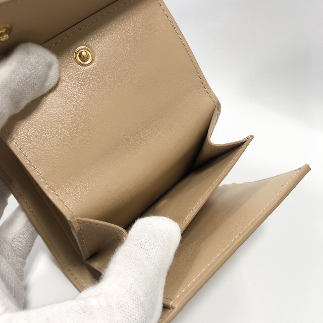 未使用激安】CELINE セリーヌ トリフォールド ウォレット 三つ折り財布
