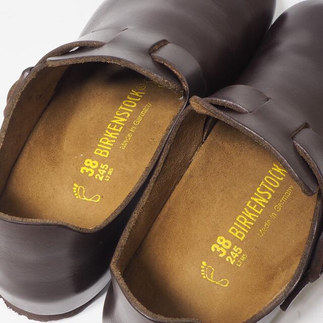 ラウンドト BIRKENSTOCK - 美品 ビルケンシュトック ロンドン サイズ38