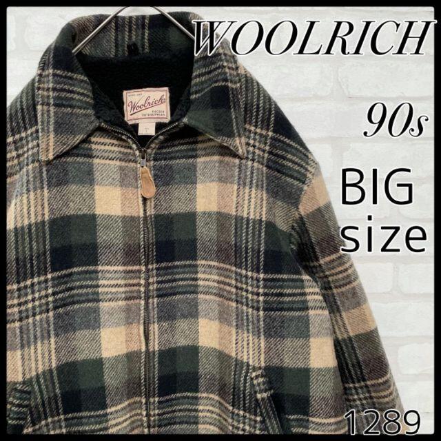 WOOLRICH - 【入手困難】BIGサイズ ウールリッチ 90s チェック ウール ...