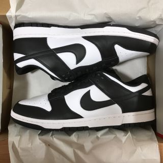 ナイキ(NIKE)のNIKE DUNK LOW RETRO "WHITE/BLACK"(スニーカー)