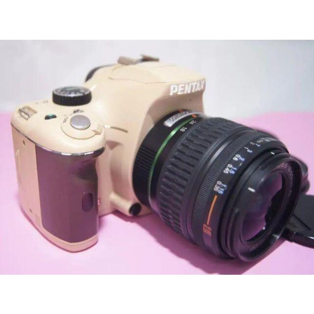 PENTAX(ペンタックス)の✨Wi-Fi✨ペンタックス k-x 一眼レフカメラ✨リラックマカラー✨オマケあり スマホ/家電/カメラのカメラ(デジタル一眼)の商品写真