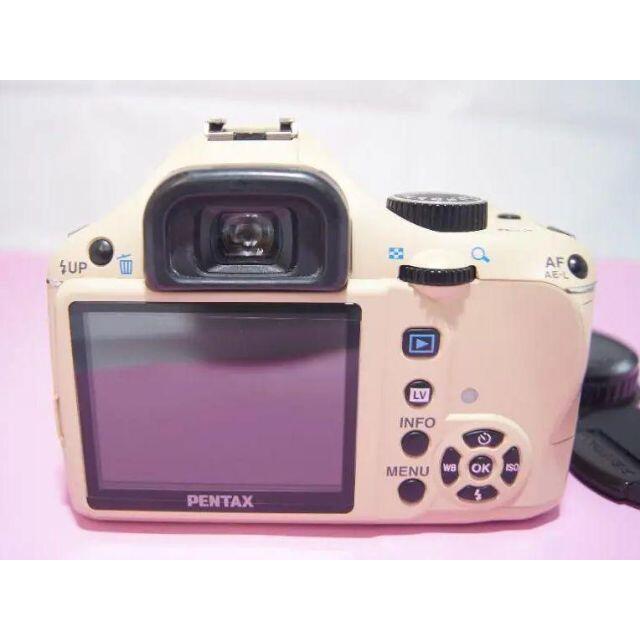 PENTAX(ペンタックス)の✨Wi-Fi✨ペンタックス k-x 一眼レフカメラ✨リラックマカラー✨オマケあり スマホ/家電/カメラのカメラ(デジタル一眼)の商品写真