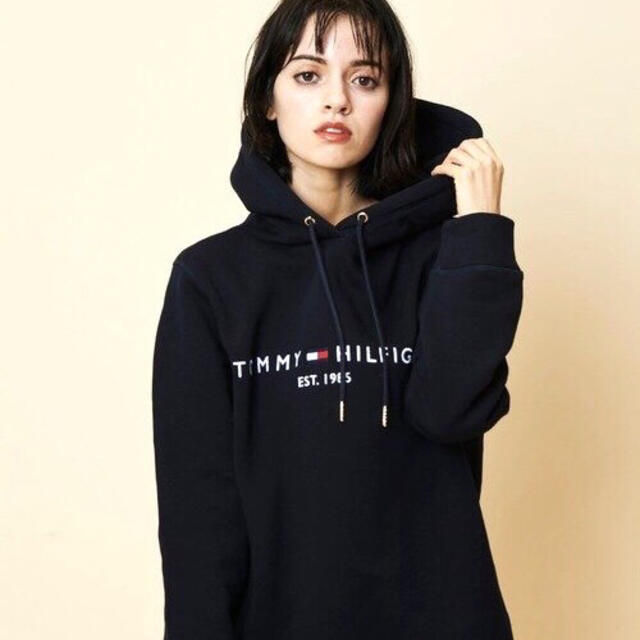 TOMMY HILFIGER(トミーヒルフィガー)のTommy Hilfiger トミーヒルフィガー パーカー ワンピース レディースのワンピース(ひざ丈ワンピース)の商品写真