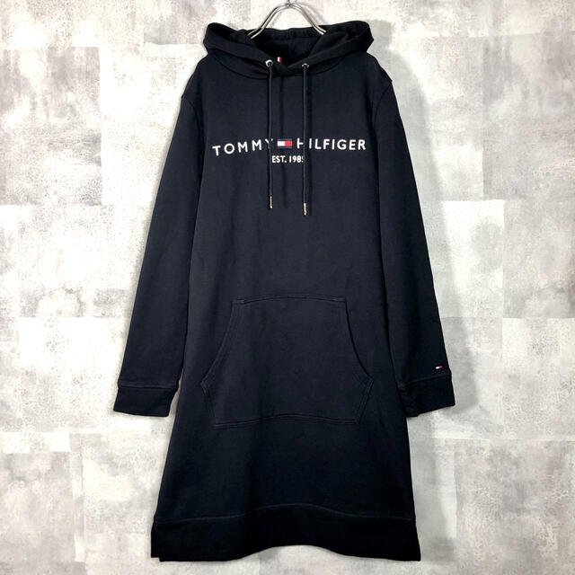 TOMMY HILFIGER(トミーヒルフィガー)のTommy Hilfiger トミーヒルフィガー パーカー ワンピース レディースのワンピース(ひざ丈ワンピース)の商品写真