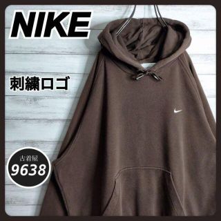 ナイキ(NIKE)の【入手困難!!】ナイキ ✈︎刺繍ロゴ ゆるだぼ ワンポイントロゴ パーカー(パーカー)