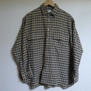 マーカ(marka)のmarka チェック フラップポケットシャツ (シャツ)