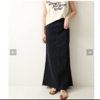 プラージュ(Plage)のPlage【Healthy denim】LONG SLIT スカート(ロングスカート)