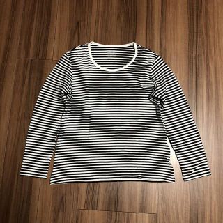 ムジルシリョウヒン(MUJI (無印良品))の無印良品　クルーネック長袖Ｔシャツ(Tシャツ(長袖/七分))