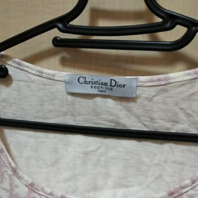Christian DiorロゴTシャツ レディースのトップス(Tシャツ(半袖/袖なし))の商品写真