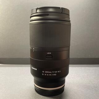 タムロン(TAMRON)の18-300mm F/3.5-6.3 Di III-A VC VXD ソニーE用(レンズ(ズーム))