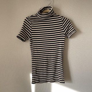 ザラ(ZARA)の【ZARA】タートルネック半袖(Tシャツ(半袖/袖なし))