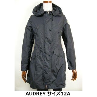 モンクレール(MONCLER)のキッズ12A(大人女性00相当)モンクレール■新品■AUDREY■ナイロンコート(コート)