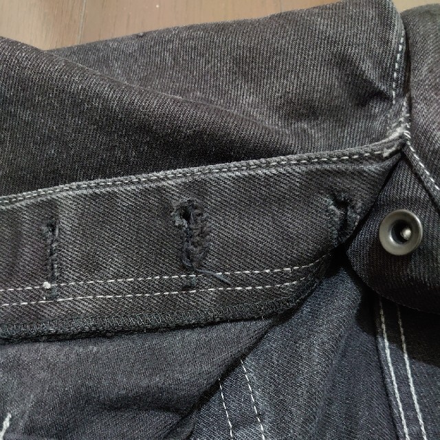 専用です。泥棒日記 ジーンズ ムカデの通販 by きち|ラクマ 泥棒日記 デニム クロップド丈 W34 和柄