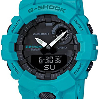 ジーショック(G-SHOCK)のG-SHOCK GBA-800-2A2JF メンズ ブルー Bluetooth(腕時計(デジタル))