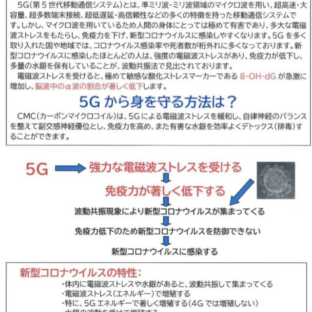 5G・電磁波対策　CMCペンダントD型　最新型！☆3wayポーチプレゼント中！！