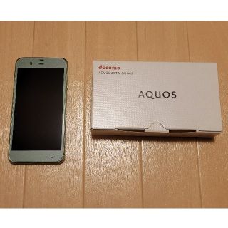 アクオス(AQUOS)の【さとみ様専用】docomo AQUOS ZETA SH-04H Green(スマートフォン本体)