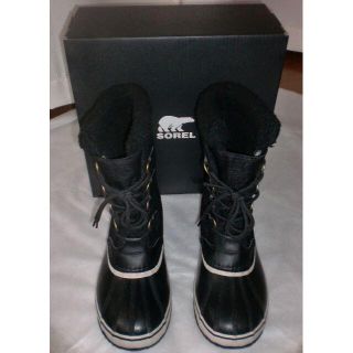 ソレル(SOREL)のSOREL 1964 PAC NYLON Black 29cm (ブーツ)