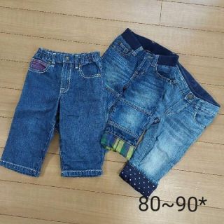 ギャップ(GAP)のsize 80~90* GAP デニムパンツセット(パンツ/スパッツ)