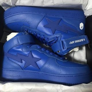 アベイシングエイプ(A BATHING APE)の26.5cm BAPE STA™ MID "Blue"  新品未使用(スニーカー)