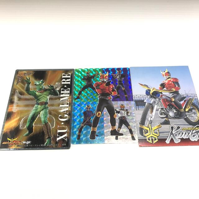 仮面ライダークウガ カード 3枚セット エンタメ/ホビーのフィギュア(特撮)の商品写真