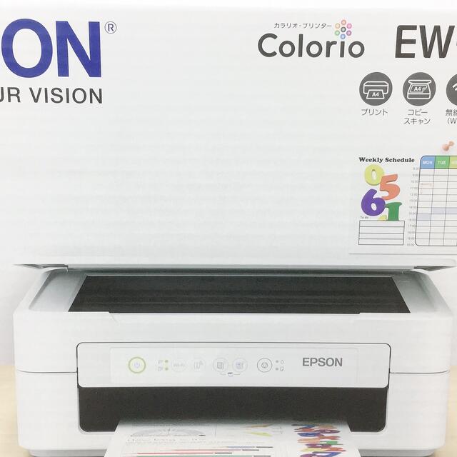 EPSON　エプソン プリンター カラリオ EW-052A インク欠品