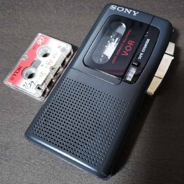 SONY(ソニー)の動作○（ソニー）マイクロカセットレコーダー M-607 スマホ/家電/カメラのオーディオ機器(ポータブルプレーヤー)の商品写真