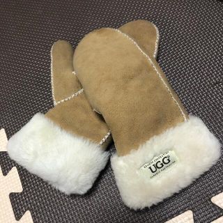 アグ(UGG)のUGG ムートン　シープスキン　ミトン　手袋(手袋)