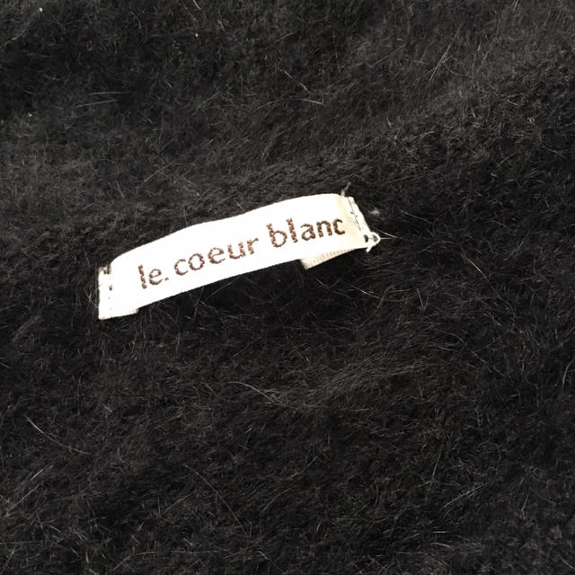 le.coeur blanc(ルクールブラン)のルクールブラン モヘア ニット セーター 38 レディースのトップス(ニット/セーター)の商品写真