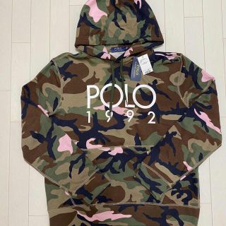 ポロラルフローレン(POLO RALPH LAUREN)のpolo 1992 迷彩　hoodie Lサイズ(パーカー)