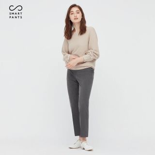 ユニクロ(UNIQLO)のUNIQLO スマートアンクルパンツ GLAY(カジュアルパンツ)