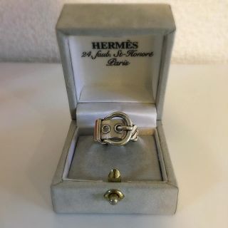 Hermes - HERMES 人気 ディアンヌ ベルト型リング シルバーの通販 by ...