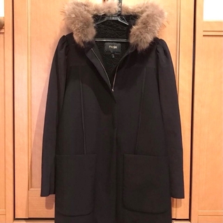 マージュ(maje)のmaje coat raccoon fur France size40 L(毛皮/ファーコート)